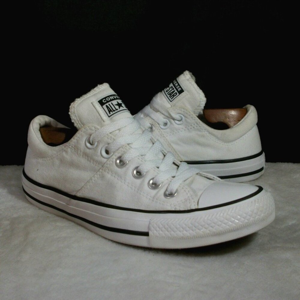 CONVERSE CHUCK TAYLOR ALL STAR MADISON BLACK/WHITE LOW 7M 557971F FREE SHIP